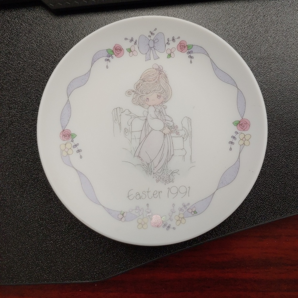Vintage Precious Moments Porcelain Plate